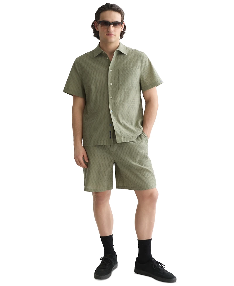 Scotch & Soda Men's Regular-Fit Short-Sleeve Collared Shirt