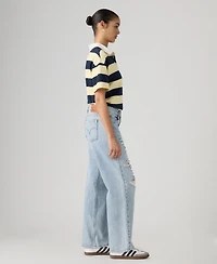 Levi's Women's Super-Low Double-Button Relaxed-Fit Denim Jean