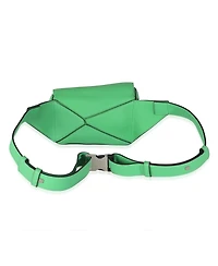 Pre-Owned Loewe Jungle Green Calfskin Mini Puzzle Belt Bag