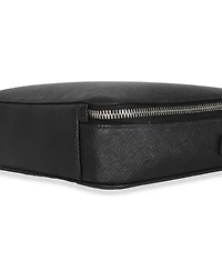 Pre-Owned Prada Black Saffiano Medium Brique Crossbody Bag