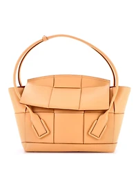 Pre-Owned Bottega Veneta Arco Bag Maxi Intrecciato Leather