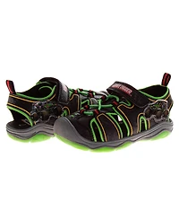 Monster Jam Little Boys Sport Sandals