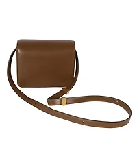 Pre-Owned Celine Brown Smooth Leather Small Box Bag