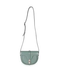 Pre-Owned Celine Celadon Satinated Calfskin Besace Small 16
