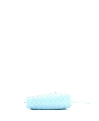 Pre-Owned Bottega Veneta Mini The Pouch Intrecciato Nappa