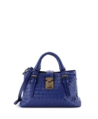 Pre-Owned Bottega Veneta Mini Roma Bag Intrecciato Nappa