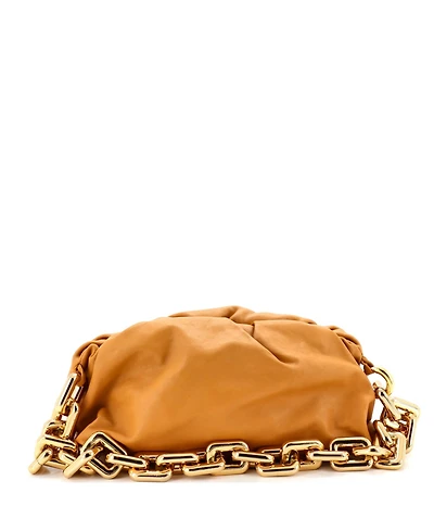 Pre-Owned Bottega Veneta Teen The Chain Pouch Leather