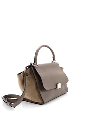 Pre-Owned Celine Small Trapeze Bag Leather