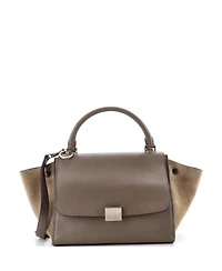 Pre-Owned Celine Small Trapeze Bag Leather