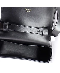 Pre-Owned Celine Mini Triomphe Shoulder Bag Smooth Calfskin