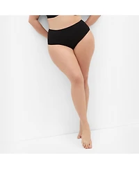 City Chic Women's Luxe Microfibre 3 Pack Hi Brief