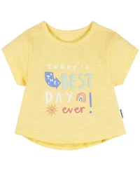 Gerber Toddler Girls Baby and Girls' Short Sleeve T-Shirts, 3-Pack