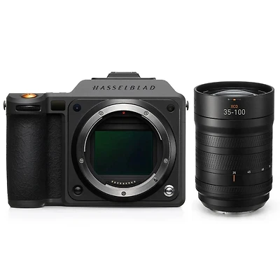 Hasselblad X2D Ii 100C Medium Format Mirrorless Camera + Hasselblad Xcd 35-100mm f/2.8-4 E Lens