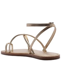 Schutz Women's Valeria Round Toe Flat Sandals