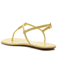 Schutz Women's Elsha Round Toe Flat Sandals
