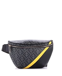Pre-Owned Fendi Zip Belt Bag Zucca Coated Canvas and Leather