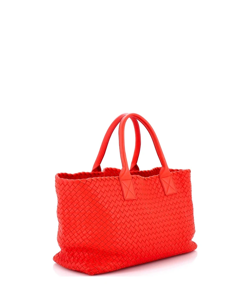 Pre-Owned Bottega Veneta Medium Cabat Tote Intrecciato Nappa