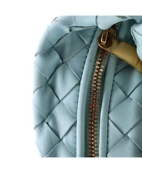 Pre-Owned Bottega Veneta Mini Bv Jodie Hobo Intrecciato Nappa
