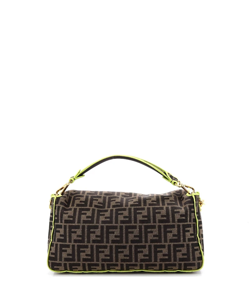 Pre-Owned Fendi Baguette Nm Bag Zucca Canvas
