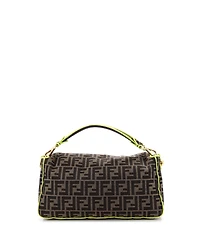 Pre-Owned Fendi Baguette Nm Bag Zucca Canvas