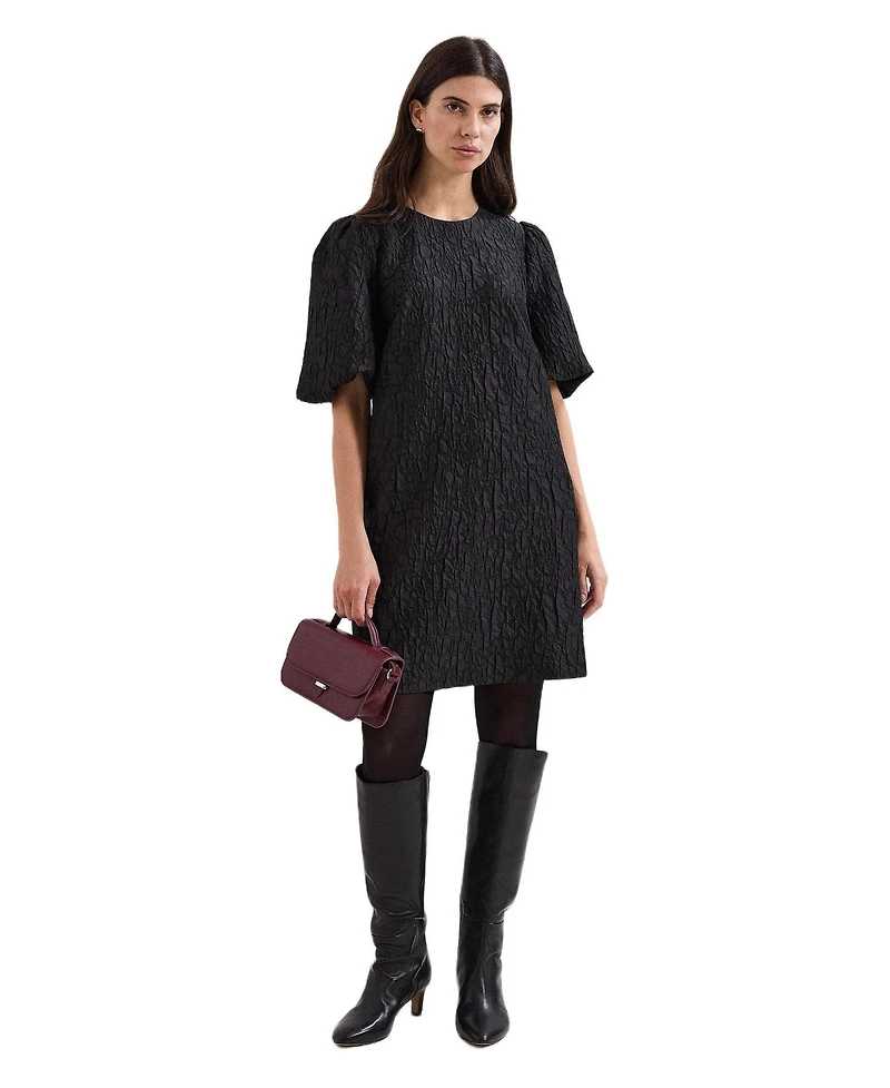 Phase Eight Women's Jacquard Round Neck Mini Dress