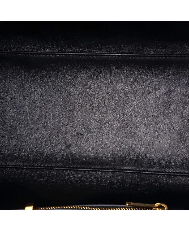 Pre-Owned Celine Cabas 16 Bag Grainy Calfskin