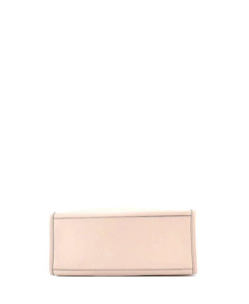 Pre-Owned Fendi Medium Sunshine Shopper Tote Leather