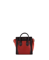 Pre-Owned Celine Nano Tricolor Luggage Bag Leather