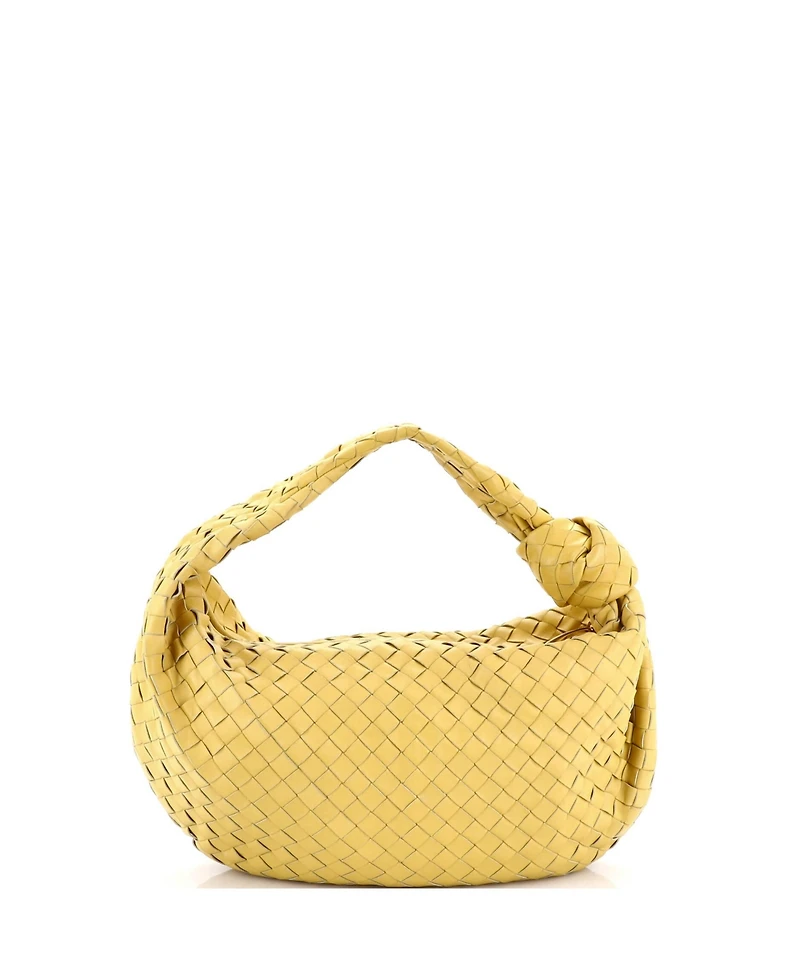 Pre-Owned Bottega Veneta Medium Bv Jodie Hobo Intrecciato Nappa
