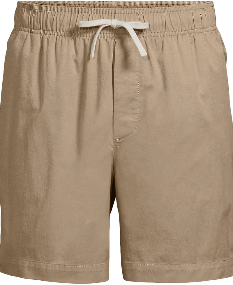 Lands' End Men's 7" Classic Fit Lightweight Twill Deck Short