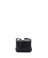 Pre-Owned Bottega Veneta Candy Cassette Crossbody Bag Maxi Intrecciato Leather