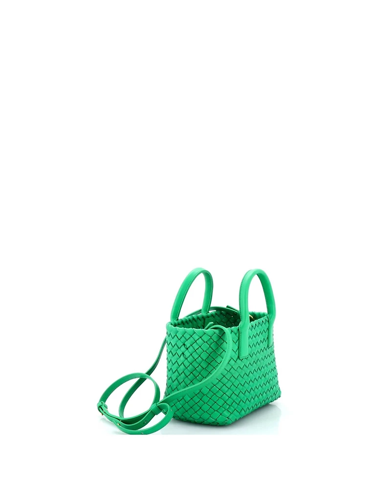 Pre-Owned Bottega Veneta Mini Cabat Tote Intrecciato Nappa