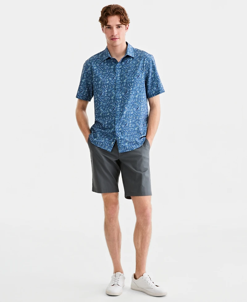Tommy Bahama Men's Short-Sleeve Print Shirt