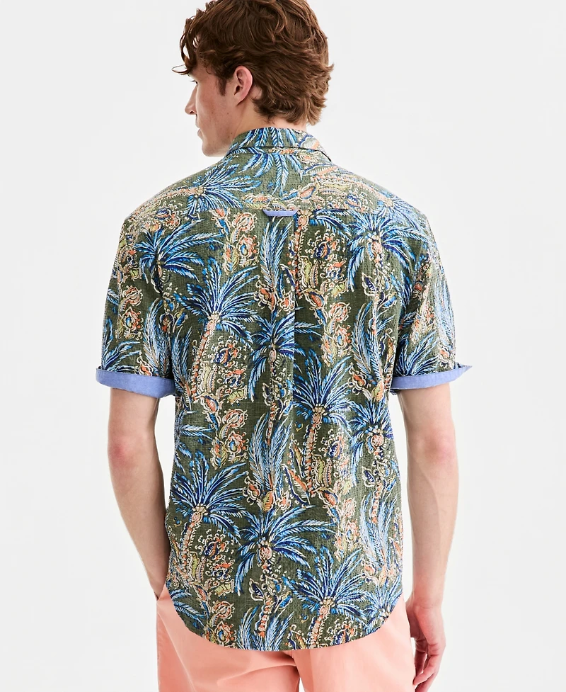 Tommy Bahama Men's Nova Wave Feira Fronds Short-Sleeve Shirt