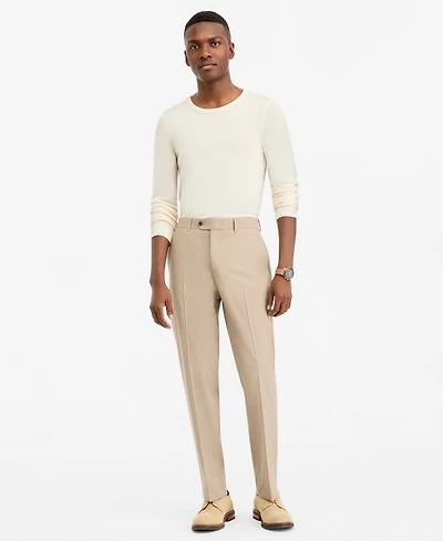 Bar Iii Men's Slim-Fit Tan Solid Suit Separates Pants, Macy's Exclusive