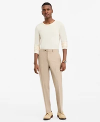 Bar Iii Men's Slim-Fit Tan Solid Suit Separates Pants, Macy's Exclusive