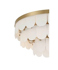 Possini Euro Design Haumea 16 1/4" Wide Ceiling Light