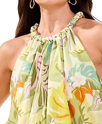 Tribal Women's Sleeveless Balloon Hem Top