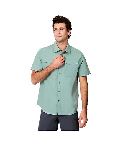 Free Country Men's Sedona Rip-Stop Short Sleeve Explorer Shirt