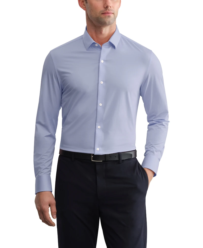 Tommy Hilfiger Men's Long-Sleeve Athletic Fit Dress Shirt
