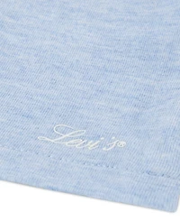 Levi's Girls' Toddler 2T-4T Peasant Top and Shorts, 2-Piece Set