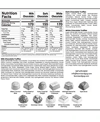 Bonnie & Pop Chocolate Truffle Gift Tin, 2.3 lbs