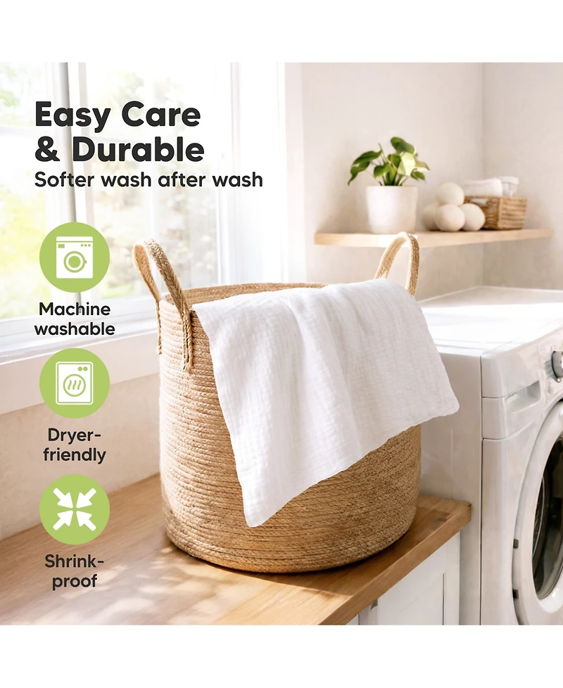 KeaBabies Lyra Muslin Toddler Pillowcases 13x18, 2-Pack Organic Cotton for Sleep & Travel