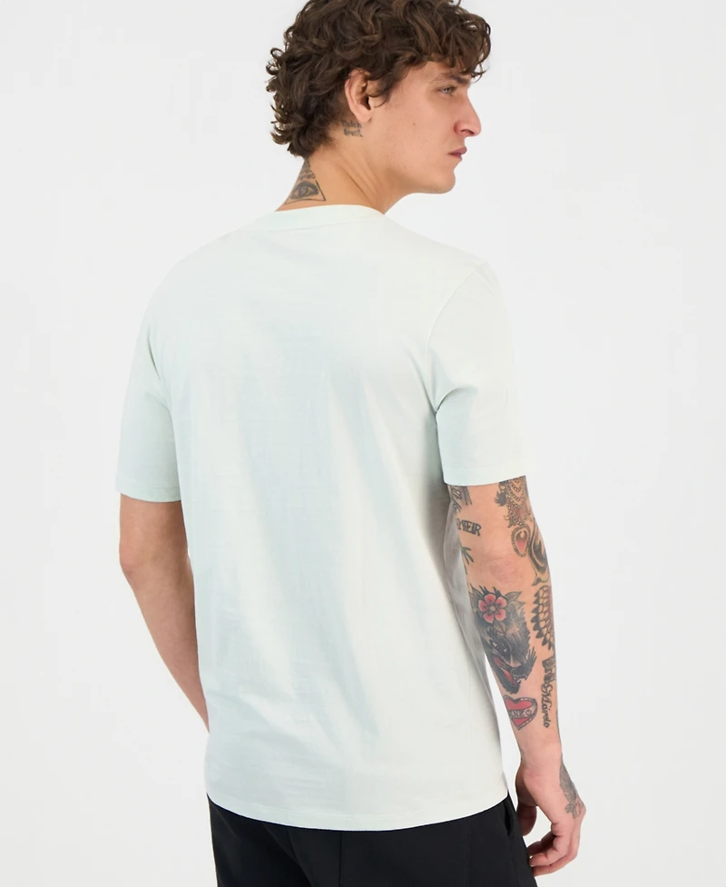 Hugo Boss Men's Dulivio Cotton Logo Crewneck T-Shirt