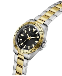 Guess Men's Two-Tone Stainless Steel Analog Watch, 42mm