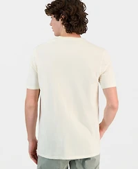 Guess Men's Cotton Sunset Sail Graphic Crewneck T-Shirt
