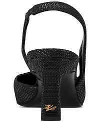 Karl Lagerfeld Paris Women's Sheenz Slingback Pumps