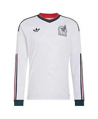 Adidas Men's White Mexico National Team Fifa X World Cup 2026 Away Replica Long Sleeve Jersey