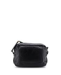 Pre-Owned Gucci Tonal Double G Shoulder Bag Leather