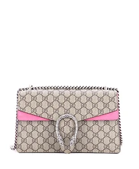 Pre-Owned Gucci Small Dionysus Bag Gg Coated Canvas